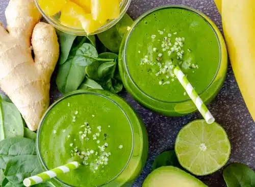 koktajl bananowo-pietruszkowy