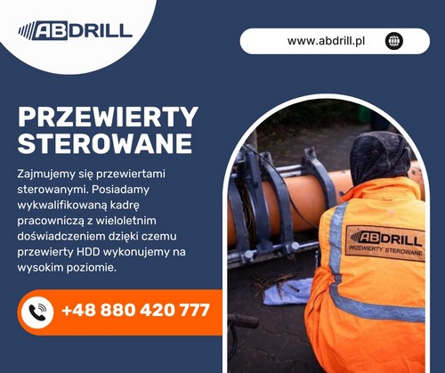 ABDRILL - przewierty sterowane www.abdrill.pl